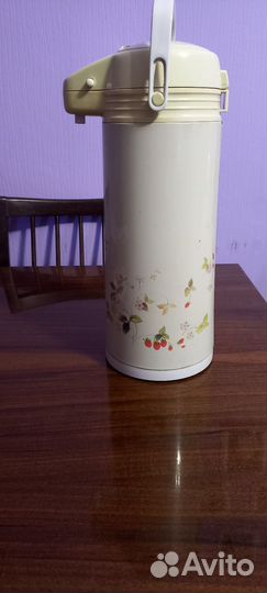 Термос 2 л с помпой