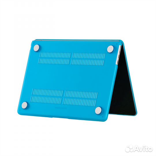 Чехол для MacBook Pro 13 2009-2011 матовый голубой