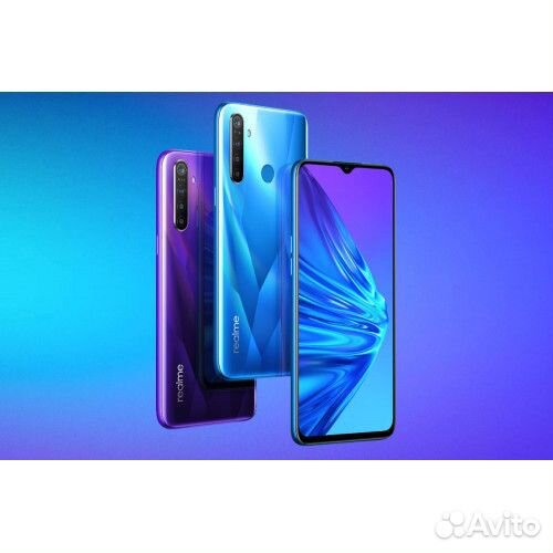 Лоток сим Realme 5 Pro фиолетовый