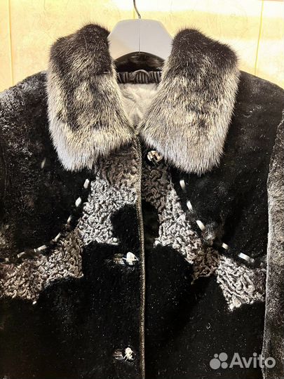 Шуба мутоновая 44р