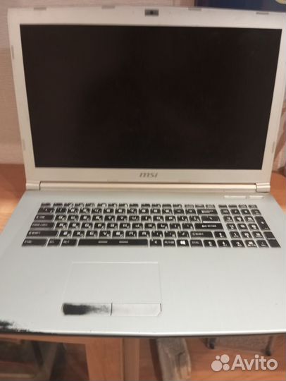 Игровой ноутбук msi GTX 1050ti