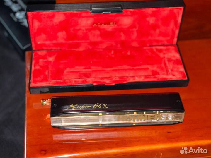 Губная гармошка Hohner super 64x