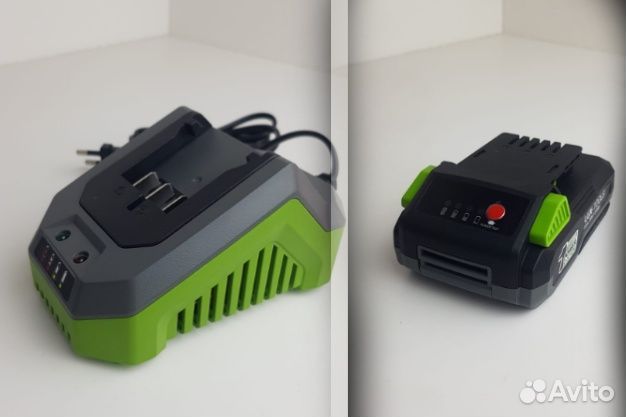 Lux tools зарядное + аккум