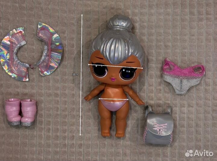 Кукла лол большая