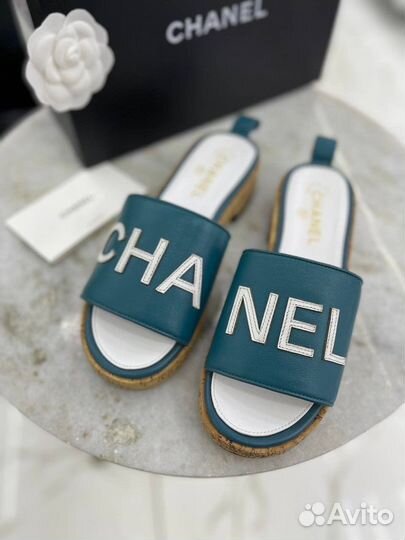 Шлепанцы chanel