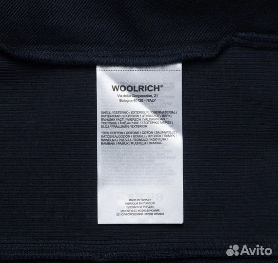 Zip hoodie woolrich original