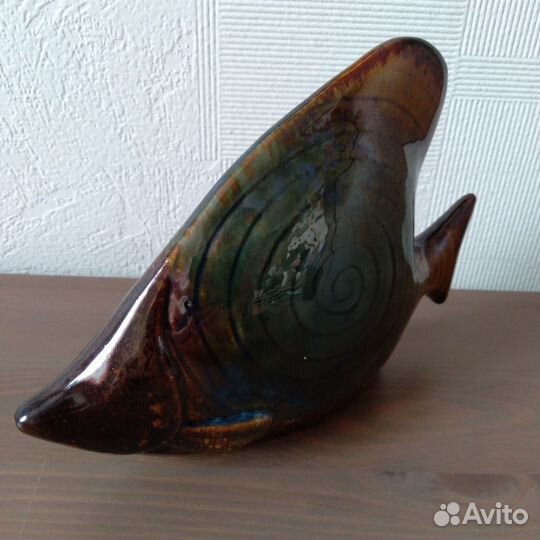 Статуэтка рыбка из керамики