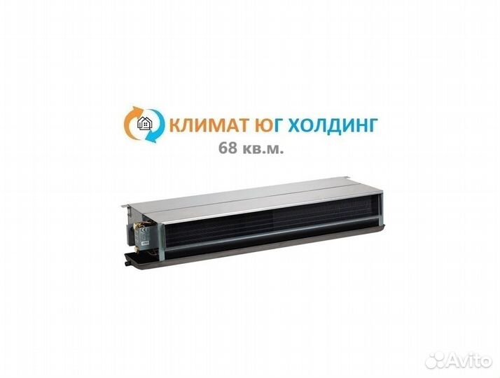 Фанкойл канальный четырехтрубный Kentatsu