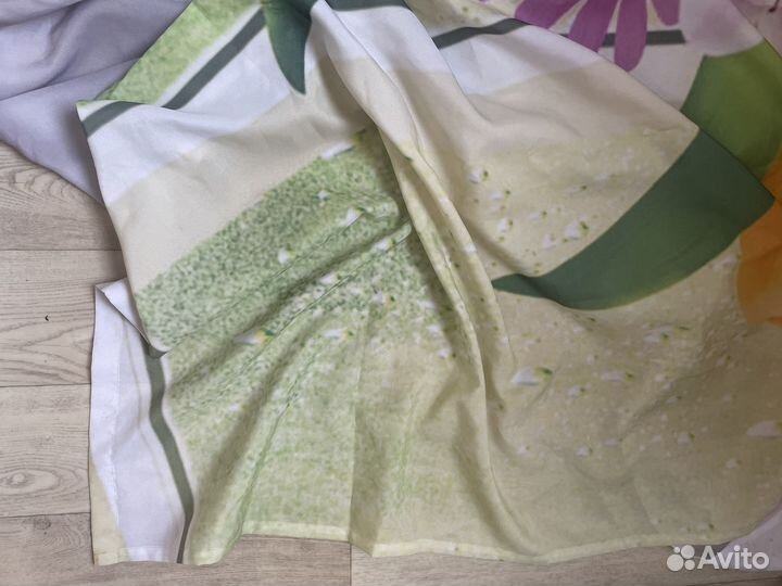 Комплект штор с тюлью