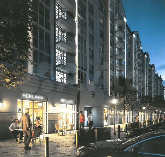 2-к. квартира, 66,1 м², 5/9 эт.