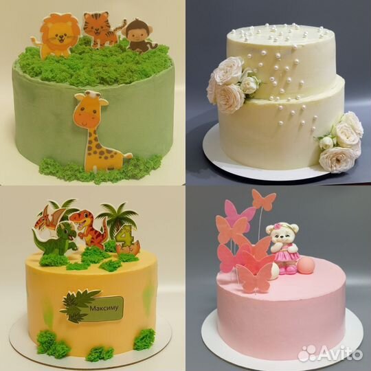 Торты, капкейки на заказ домашние