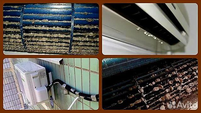 Чистка кондиционеров Ремонт кондиционеров Гарантия