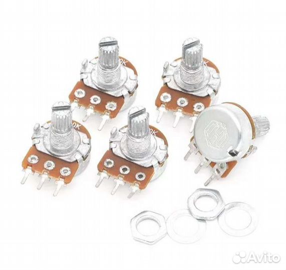 3-контактный линейный конический резистор