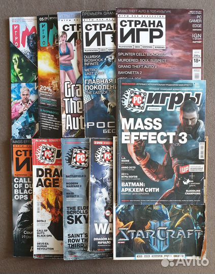 Лот журналов Игромания, рс игры, Страна игр