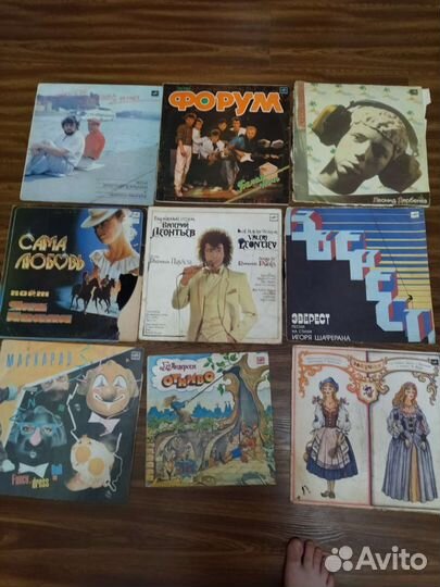 Грампластинки СССР