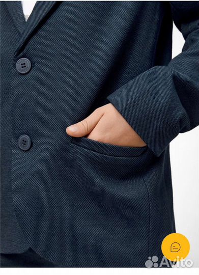 Пиджак детский для мальчиков школьная форма