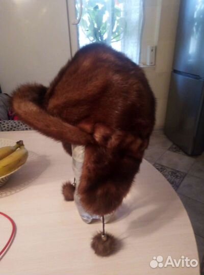 Шапка норковая женская новая