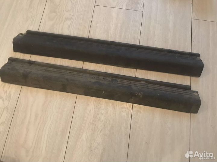 Накладки порогов ваз 2114