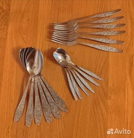 Ложки и вилки из пищевой нержавейки качество СССР