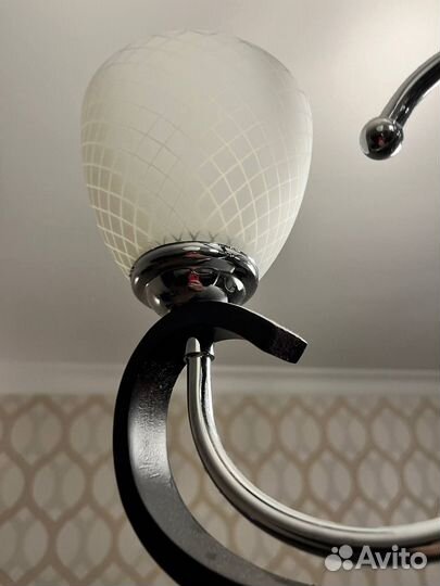 Плафоны для люстры 5 штук