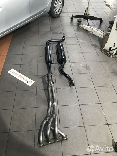 Выхлопная система стингер приора хетчбэк