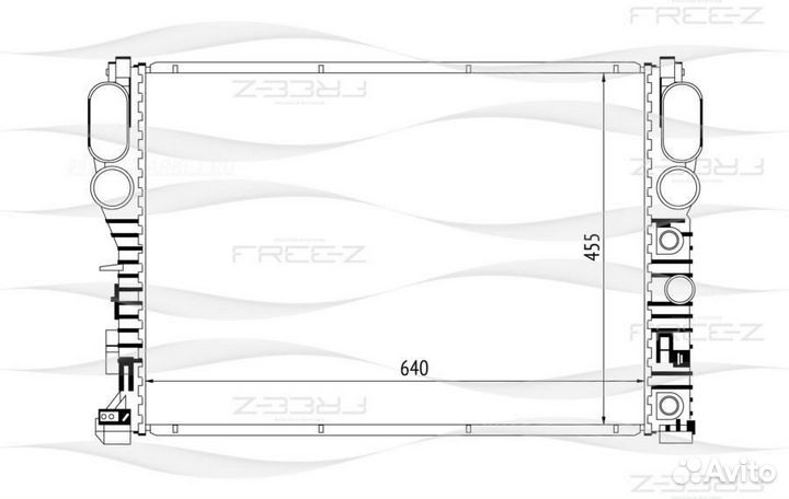 Free-Z KK0155 Радиатор