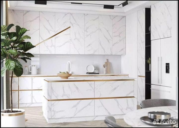 Кухня угловая встраиваемая