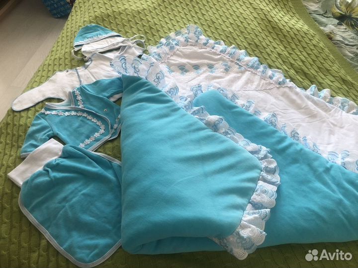 Конверт одеяло на выписку