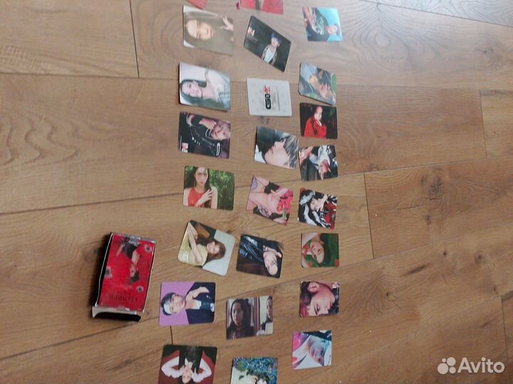 Карточки кей поп, с упаковкой, 27 штук