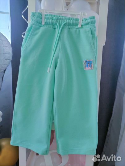 Брюки спортивные широкие на девочку