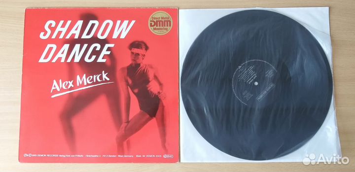LP Мелодичный джаз фанк Alex Merck 1985 NM++
