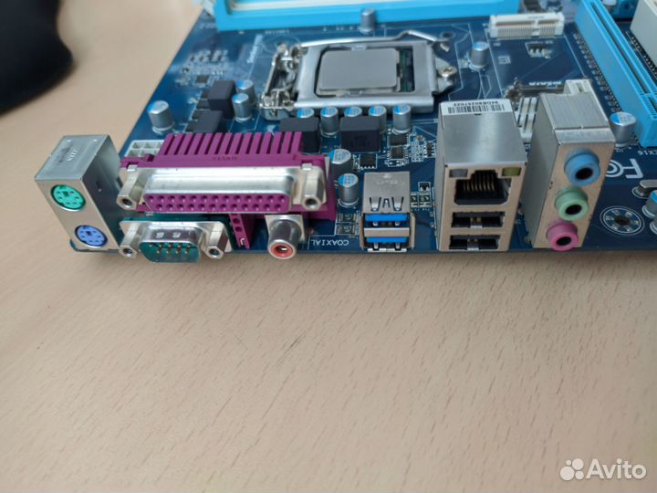 Материнская плата 1155 GA-P75-d3 + i5 2500