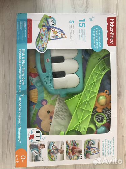 Fisher-Price Игровой коврик Пианино