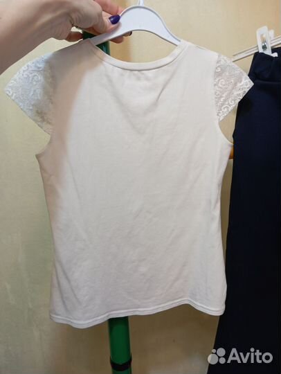 Блузка школьная 128