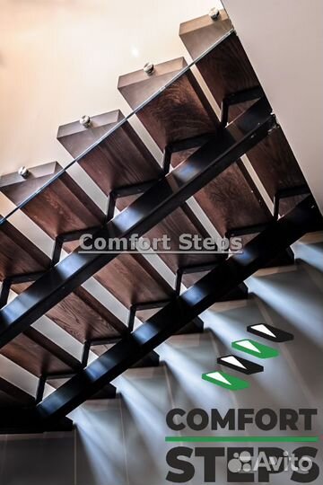 Шпонированные ступени для лестниц