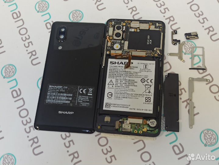 Запчасти для телефона Sharp