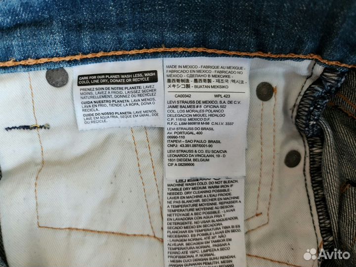 Джинсы Levi's 504