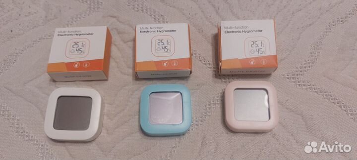 Новый электронный термометр гигрометр (3 цвета)