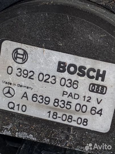 Mercedes W166 W292 M-642 дополнительная помпа ож