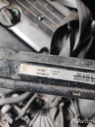 Радиатор интеркулера ford 1.8-2.0 д 6G919L440FC