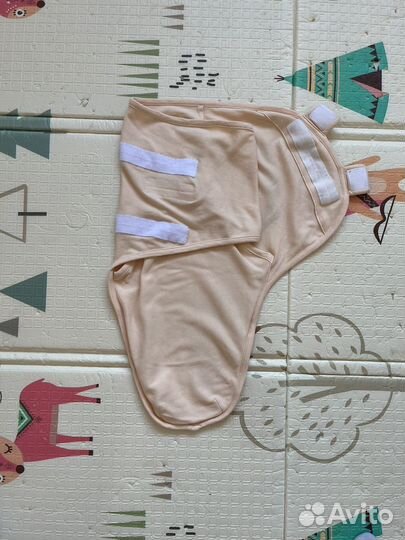 Пеленка кокон на липучках