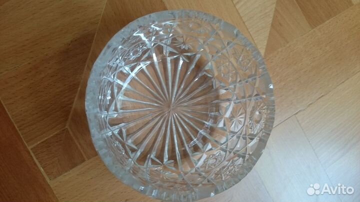 Хрустальный салатник времен СССР