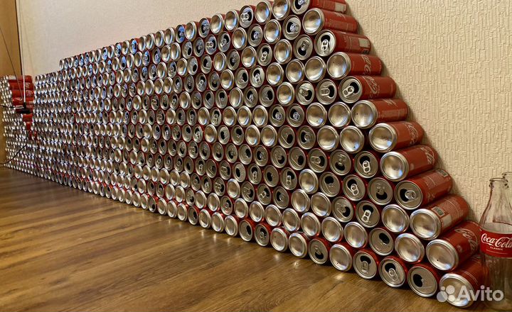 Coca Cola, Баночки Кока Кола 450штук