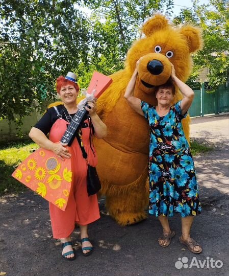 Ростовая кукла бурый медведь 2,6