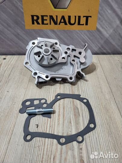 Помпа водяной насос Renault logan