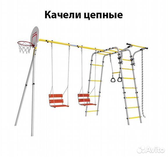 Спортивный комплекс для дачи romana Акробат 2