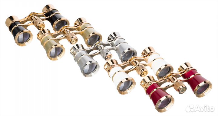 Театральный бинокль Levenhuk Broadway 325B, сереб