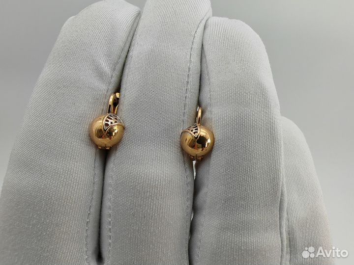 Пара серёг 585 пробы. Рассрочка