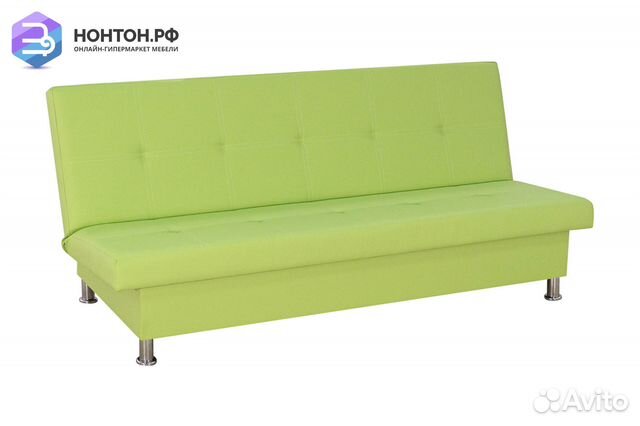 Диван клик-кляк Бомонд салатовый