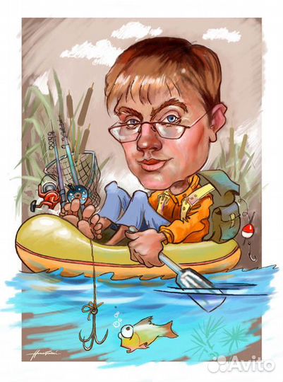 Шарж по фото